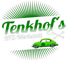 „Tenkhof´s KFZ Werkstatt GmbH“-Logo, zur Startseite